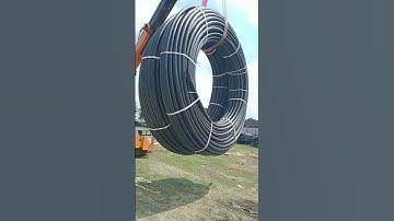 HOW TO LIFT HDPE PIPE ROLL
