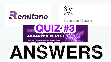 Remitano Learn & Earn Complete Answers QUIZ #3 ADVANCED