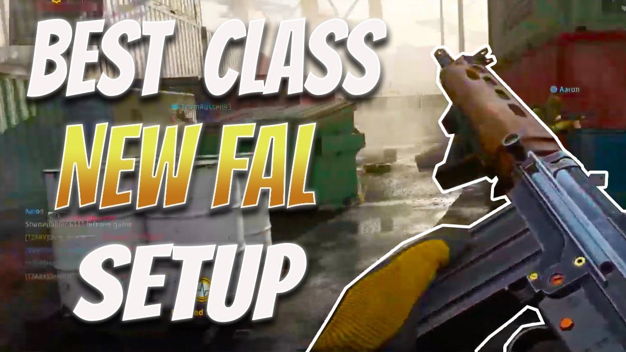 BEST CLASS SETUP FAL / WARZONE / SHIPMENT / update 1.23