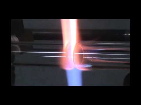 ABR Imagery Glass Blowing Lampworking Glass Lathe.mp4