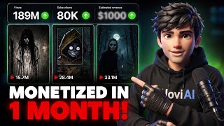 How to create viral horror story videos using AI for Free (New Viral Niche)