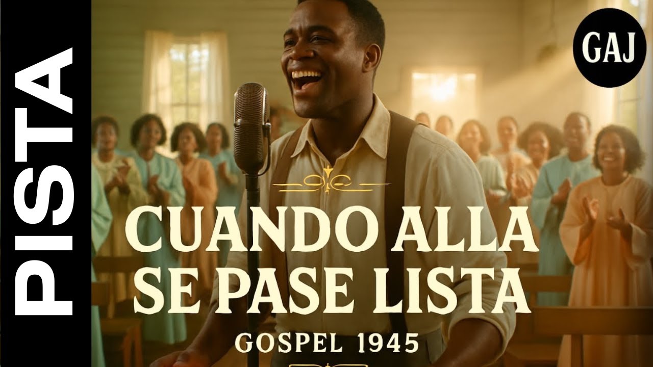 Cuando Allá Se Pase Lista – Gospel 1945 – Himno Antiguo (Pista Oficial) 🎹