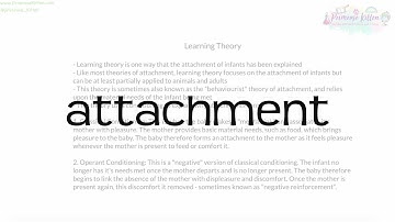 Explaining attachment and types of attachment | Revision for Psychology A-Level and IB