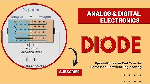 Analog & Digital Electronics Class||Diploma 2nd Year 3rd Sem Electrical||Unit - 1||Diode