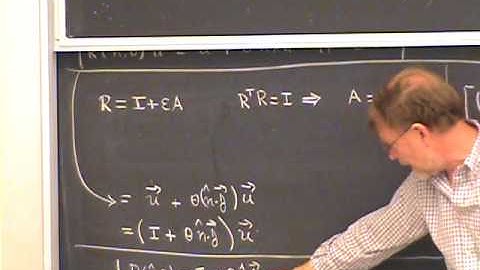 PHYS 221A 2010:10:13   Lec 19   Infinitesimal and Finite Rotations