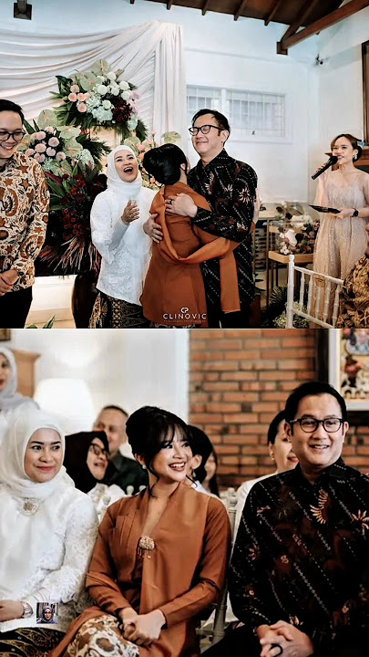The Touching Moment of the Wedding Ceremony: Ikke Nurjanah & Aldi Bragi Cry with Joy as They Acco...