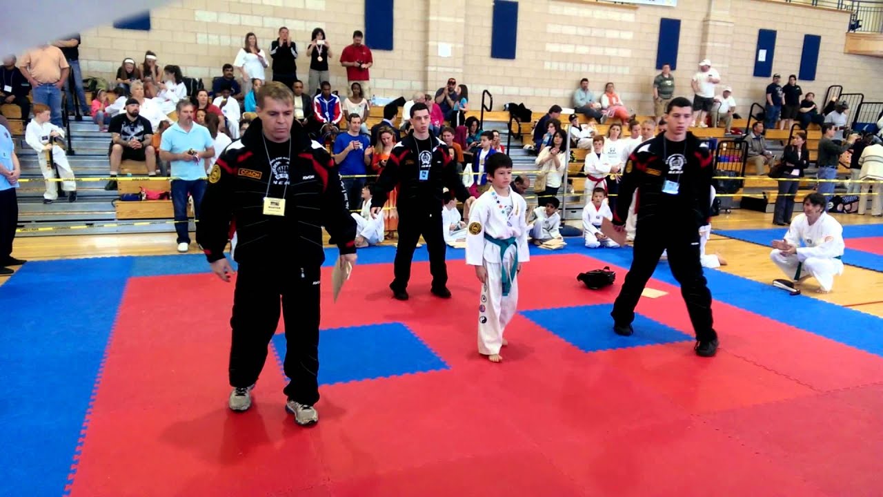 New England Martial Arts "Kids Taekwondo" Marborough, MA State competition 1 YouTube