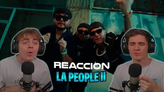 [REACCION] LA PEOPLE II - Peso Pluma, Tito Double P, Joel De La P (Video Oficial)