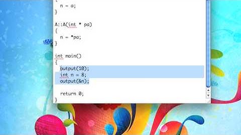 C++ Basic Skills: Lesson 20 "Overloading Constructors and Methods"