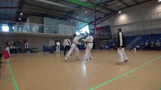 gkr nz nats 2018 11 18 r2 16 17yrs female 7th 4th Kumite 01b