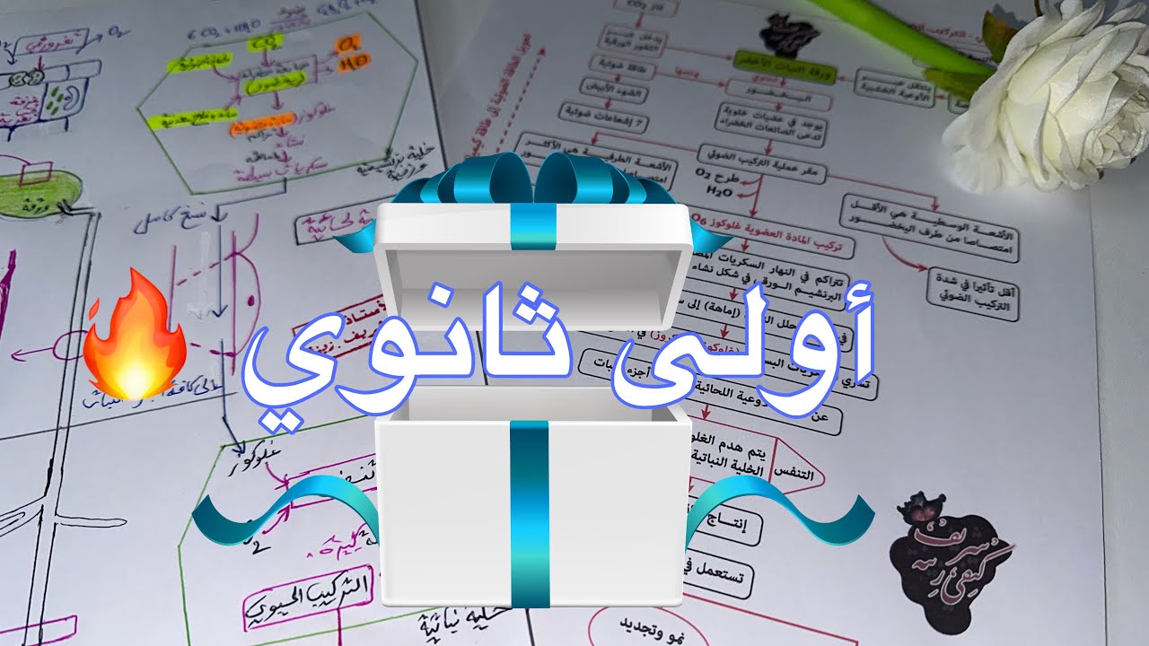 مفاجأة سارة🎁لتلاميذ اولى ثانوي 🔥 فرض الفصل الثاني في العلوم