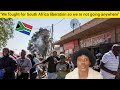 Watch as foreigners f*ghting members of PA in city of Johannesburg when they tell them to back home😱