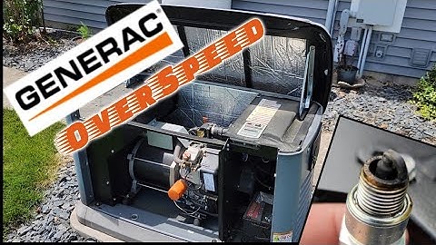 Generac / Honeywell Generator Overspeed Failure Plus Engine Problems!