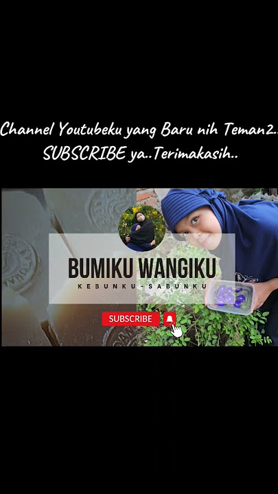 Channel Youtubeku yang Baru nih Teman2..