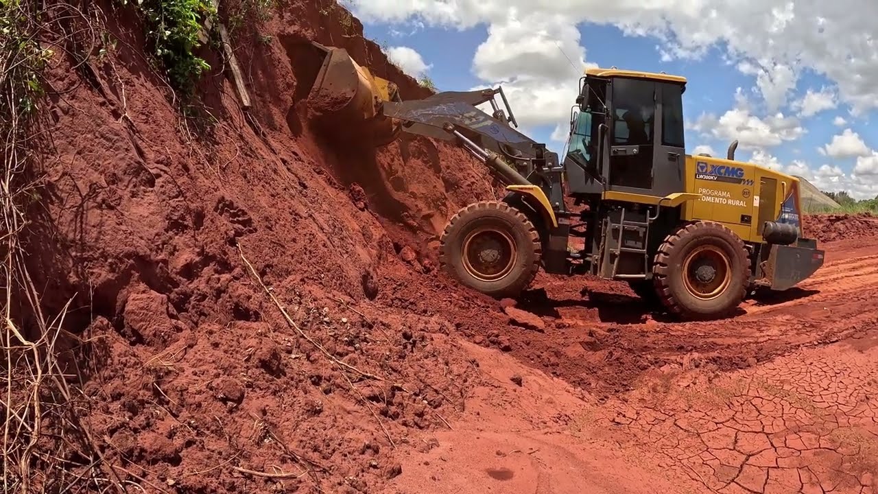 PÁ CARREGADEIRA EM AÇÃO/ ACOMPANHE! #heavyequipment #wheelloader 