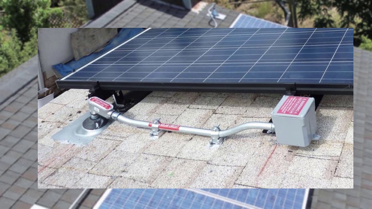 Solar Snack Bad Conduit Mounting Examples YouTube