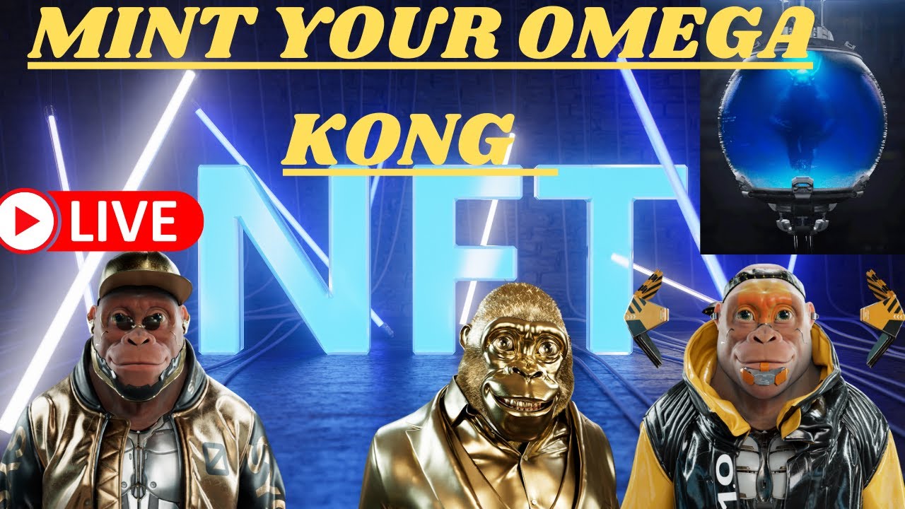 MINT A FREE OMEGA KONG NFT WITH BLUE BANANA SERUM | ALPHA KONGS CLUB ...