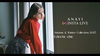InstaLIVE】Autumn & Winter Collection 2025|ANAYI OFFICIAL ONLINE