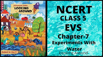 NCERT Solutions Class 5 EVS Chapter 7 Experiments with Water