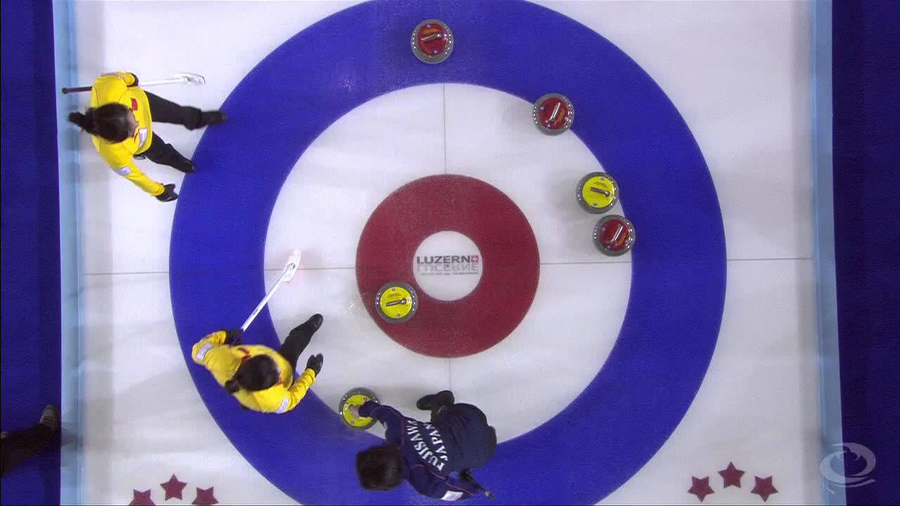 CURLING: WWCC 2013 Draw 17 JPN vs CHN - HIGHLIGHTS