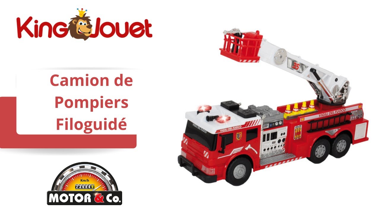 Camion de Pompiers Son et Lumière - Accueil - Brio - FOX & Cie