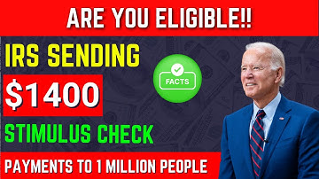 IRS Automatically Sending $1,400 Stimulus Payments—Could You Be Next?