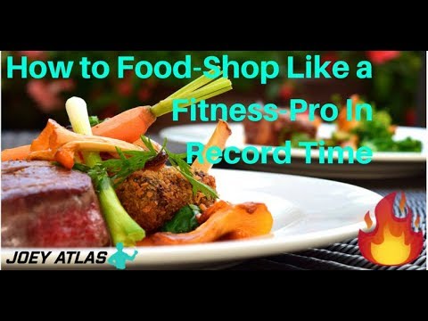 shopdisney How to Food Shop Like a Fitness Pro In Record Time