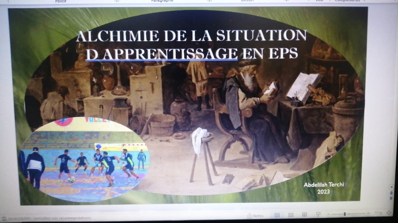 Thème : ALCHIMIE DE LA SITUATION D'APPRENTISSAGE EN EPS