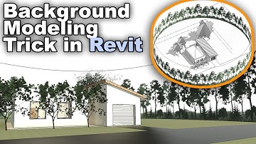 Background Modeling Trick in Revit Tutorial