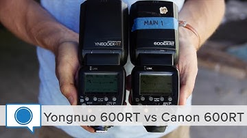 Yongnuo 600RT vs Canon 600RT and LED Video Light