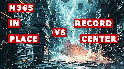 When M365 In Place Records Management is NOT the best option