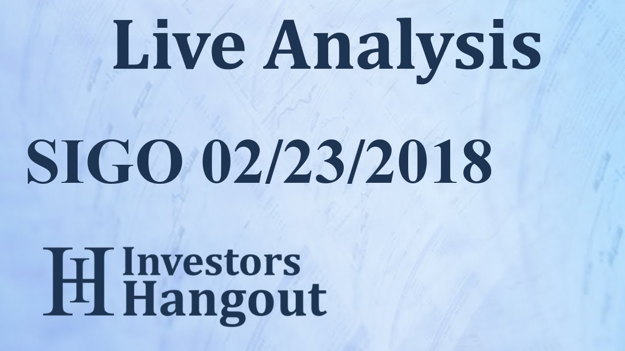SIGO Stock Sunset Island Group Inc. Live Analysis 02-23-2018