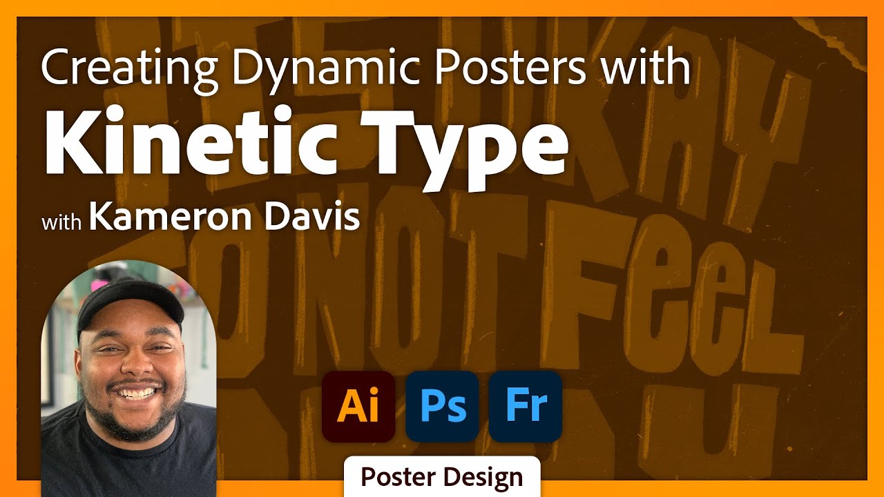 Designing Kinetic Posters in Adobe Creative Cloud with Kameron Davis