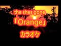 【カラオケ】the shes gone「Orange」
