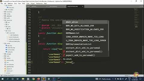16. Passing Data From Controllers to Views in Laravel