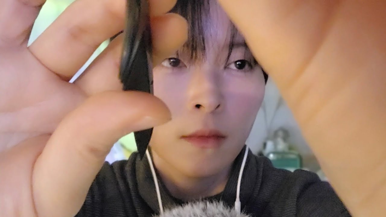 ASMR | 친구가 해주는 두피 케어 마사지 RP 💤 Scalp Massage For Sleep 😴 Hair Brushing (layered sounds)