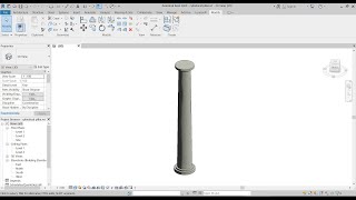 Cylindrical Pillar / Column in Revit - Beginner Tutorial