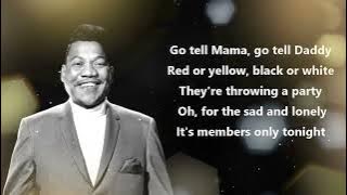 Members Only (with lyrics)-Bobby Bland