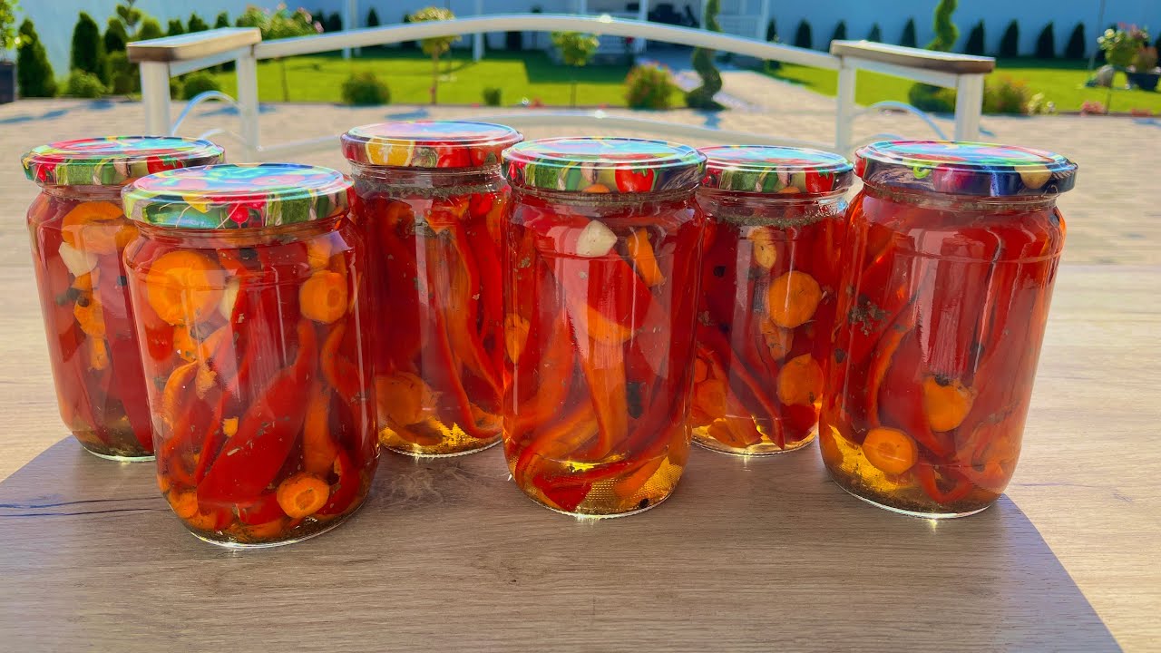 Turshi për 5 Minuta 🥰 me Speca të Kuq që kan me ju Knaq gjatë Dimrit 👌😋