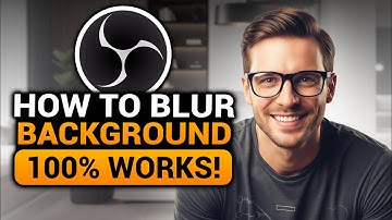 How To Blur Background in OBS (100% WORKS) | FAST & EASY | NO Yapping! | OBS Background Blur
