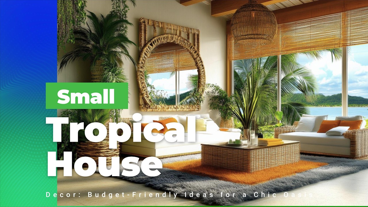 Small Tropical House Decor: Budget-Friendly Ideas for a Chic Oasis