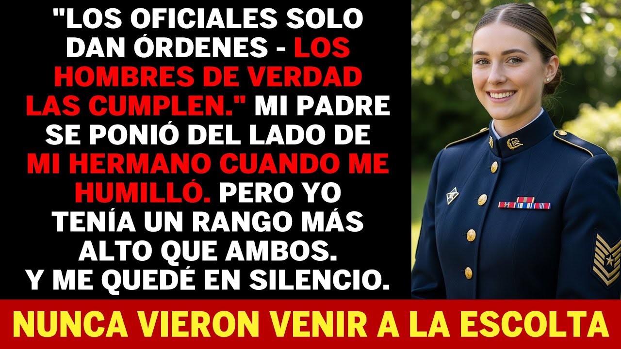 Mi Hermano Se Burló De Mi Rango Frente A Los Generales—Así Que Dejé Que Seguridad Le Mostrara Qué...