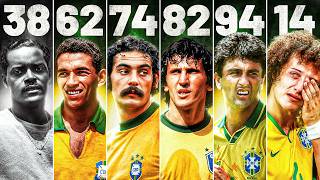 O Brasil em TODAS as COPAS DO MUNDO! 🟢🟡