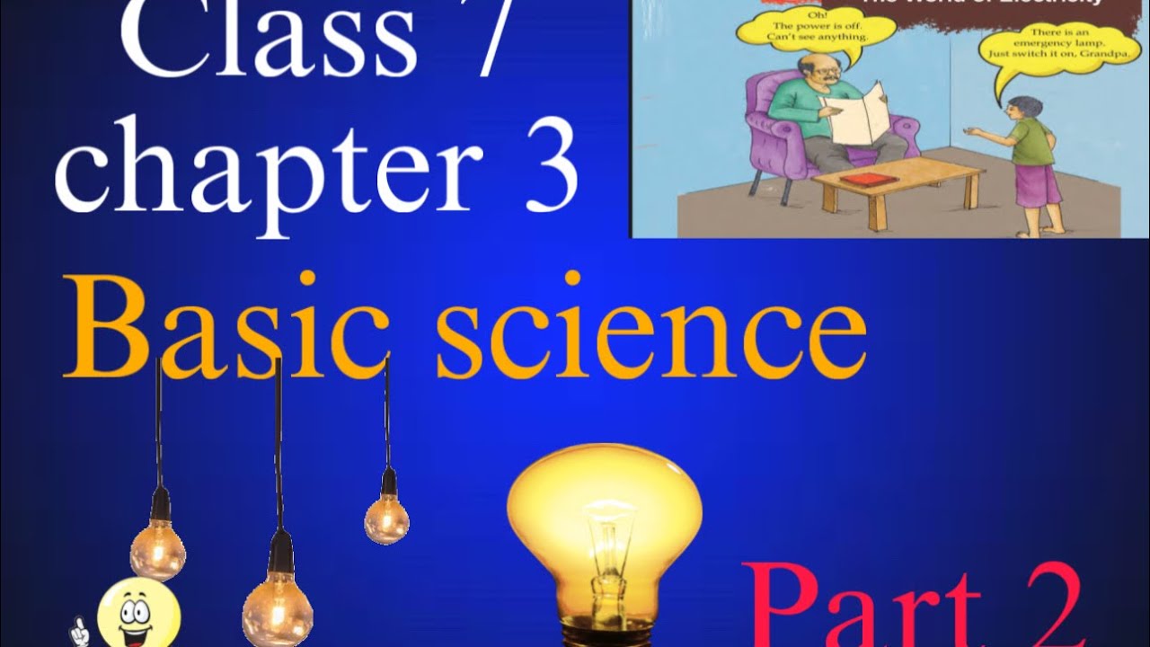 Class 7 Basic Science Chapter 3 | The World of Electricity | Kerala ...