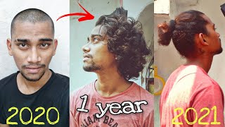 Hair Growth Time-lapse - 1 Year