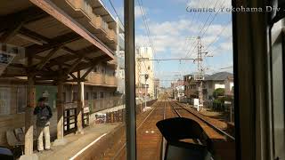 阪堺電車　浜寺駅前ー寺地町　前面展望