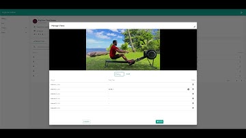 Web Admin: Add Video To Workout