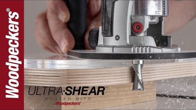 WoodPeckers Ultra-Shear Router Bits Review