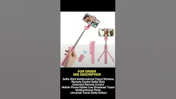 Selfie Stick Multifunctional Tripod Wireless Remote Control
