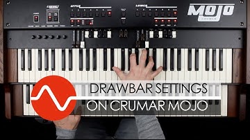 Drawbar Settings to Remember! | Crumar Mojo | SHORT VERSION | BEGINNER